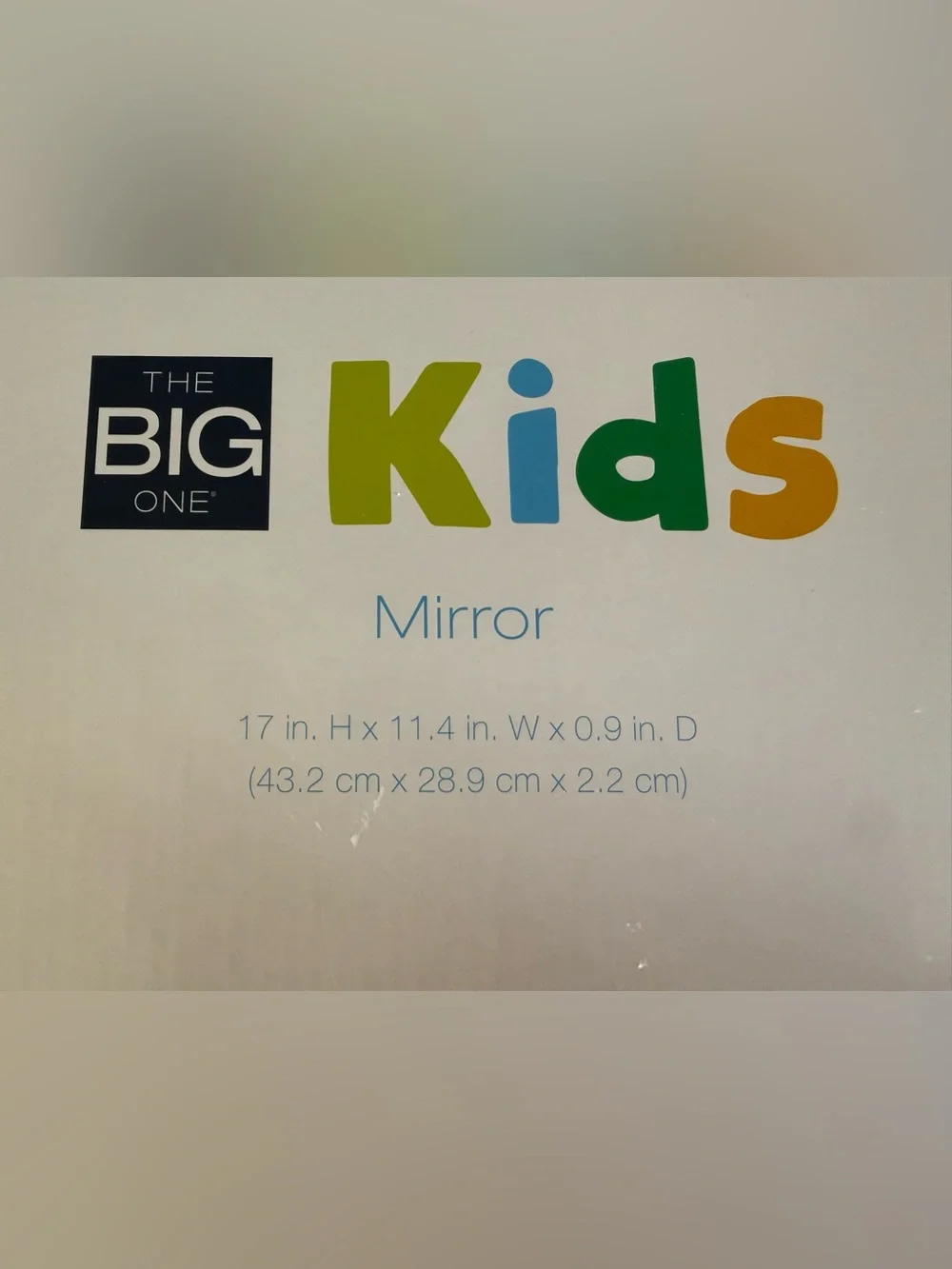 The Big One Kids Game On Mirror New In Box